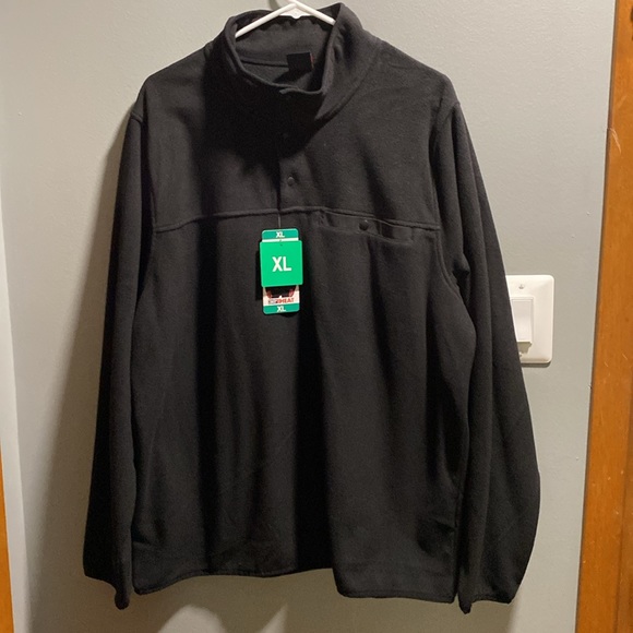 BRAND NEW MENS 32 DEGREES MEN’S QUARTER PULLOVER SNAP SWEATER SIZE XL! NWT. - Picture 2 of 4